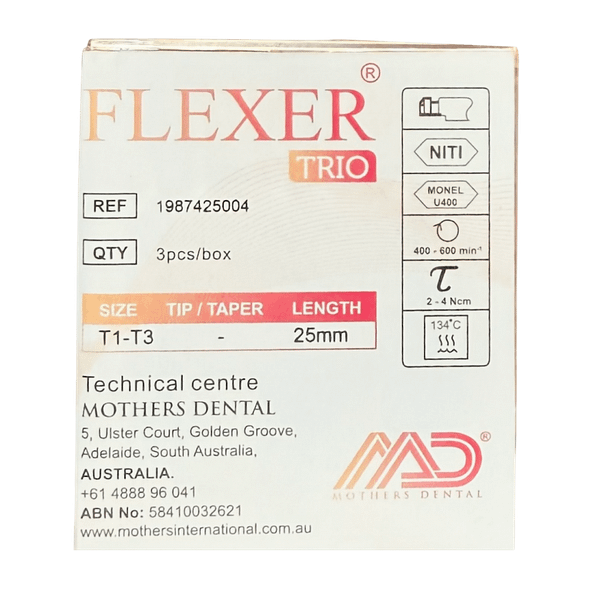 MD Rotary Flexer Trio - 3-File System - 25mm - Image 2